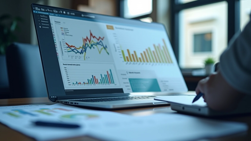Tableau de bord analytique montrant les composantes du PMI avec nouvelles commandes en évidence